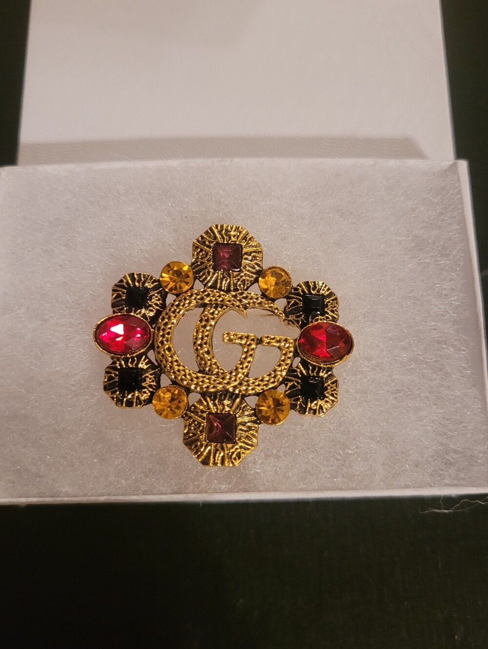 Gucci Style Brooch
